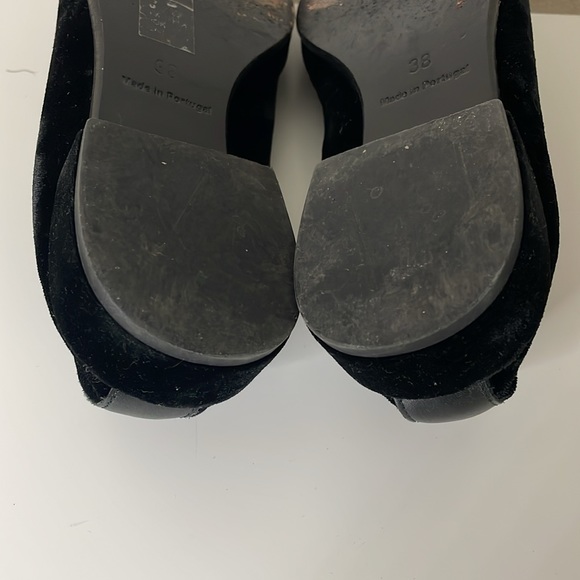 COS Black Velvet Women's Shoes - Picture 11 of 12